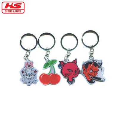 Customized metal soft enamel keychain 10